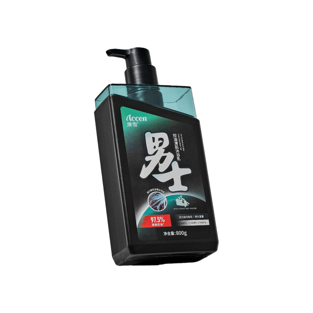Accen Oil-Control Refreshing Body Wash For Men